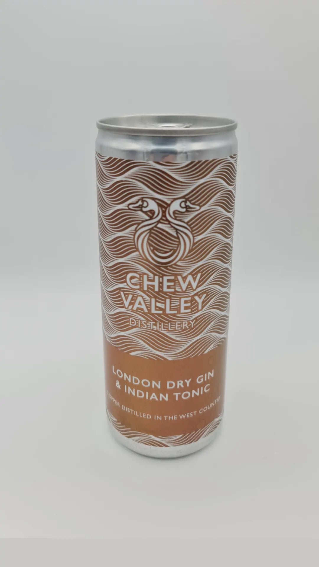 London Dry Gin & Tonic Ready to Drink Can 250ml 8%abv