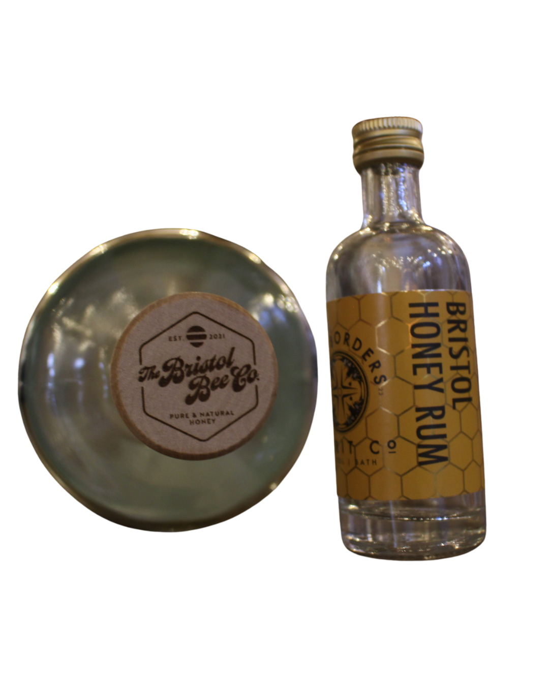 City Borders Honey Rum 5cl 42% abv