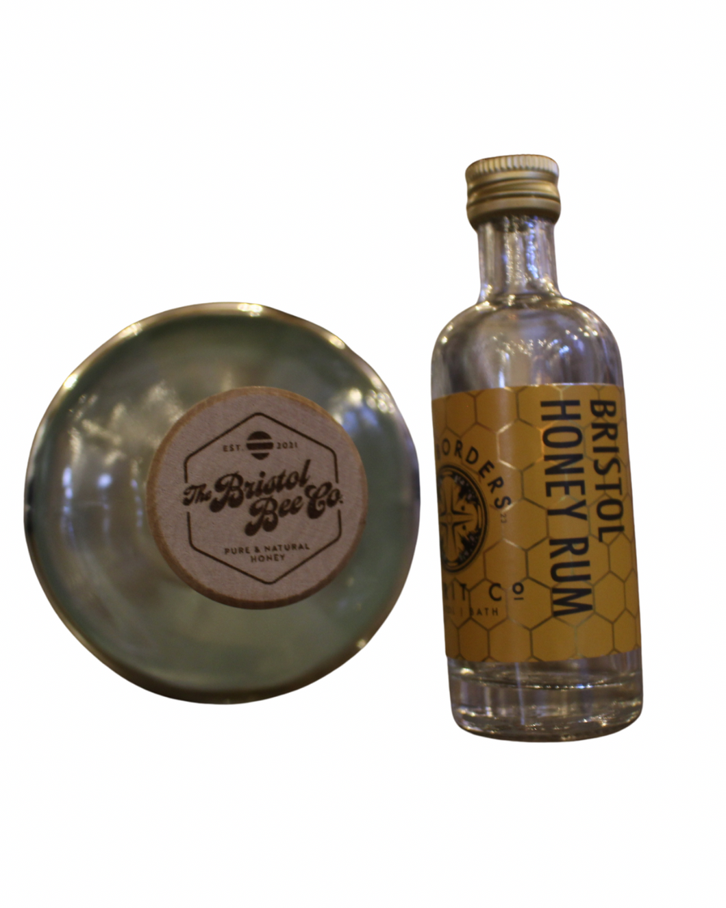 City Borders Honey Rum 5cl 42% abv