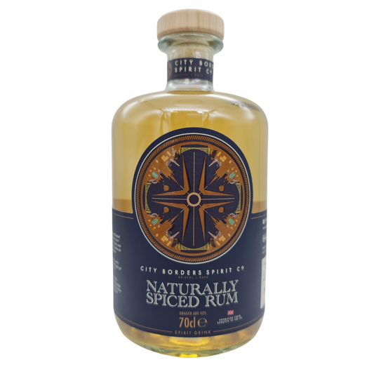 City Borders Spiced Rum 70cl 42% abv