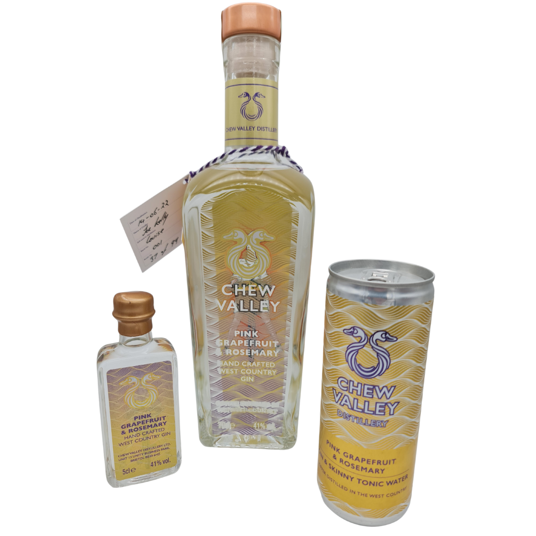 Pink Grapefruit & Rosemary Gin and Tonic Ready to drink Can 250ml 7.5%abv