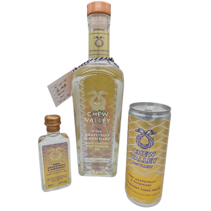 Pink Grapefruit & Rosemary Gin and Tonic Ready to drink Can 250ml 7.5%abv